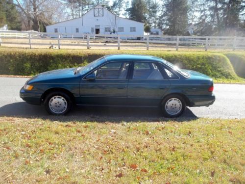 1995 ford taurus gl sedan one owner very low miles md inspected no reserve
