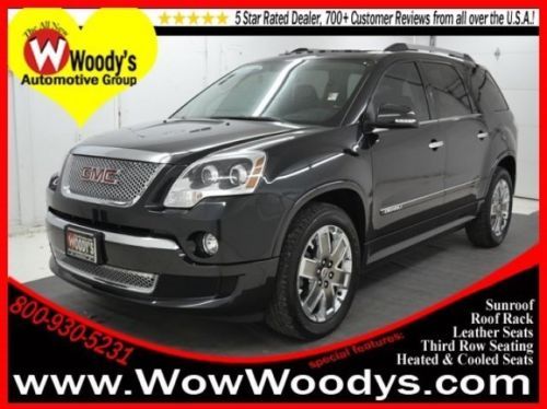 V6 sunroof leather &amp; heated seats 3rd row seating quad seating roof rack