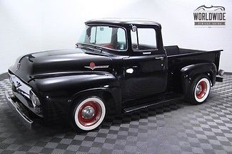 1956 ford f100 rare big window! 455 big block auto go anywhere show truck