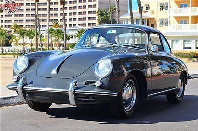 356 c coupe. factory slate grey, matching engine #. spectacular condition
