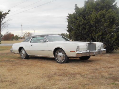 1974 lincoln mkiv one owner since new 51k miles very nice car