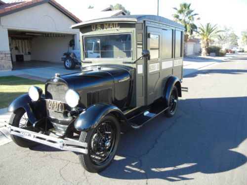 1929 model a mail truck, unique and in great condition