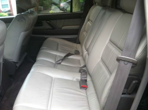 Cars With Third Row Seating >> Sell used 1997 Toyota LANDCRUISER FJ 80 BLACK BEIGE LEATHER AWD CD 3RD ROW SEATS SUN ROOF in ... Cars With Third Row Seating >> Sell used 1997 Toyota LANDCRUISER FJ 80 BLACK BEIGE LEATHER AWD CD 3RD ROW SEATS SUN ROOF in ...