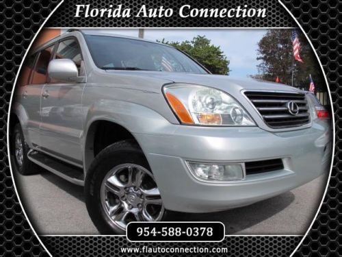 04 lexus gx470 certified 4wd leather 3rd row 4x4 sunroof extra clean