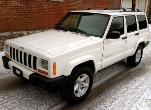 2001 jeep cherokee sport 4x4 &#034;one owner&#034; only 97k  &#034;very good condition&#034;