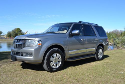 2008 lincoln navigator 4x4 heated &amp; cooled leather sunroof quad seating 3rd row