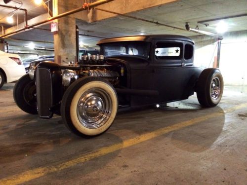 1930 ford * model a * 5 window coupe * hotrod * chopped * channeled * 392ci *