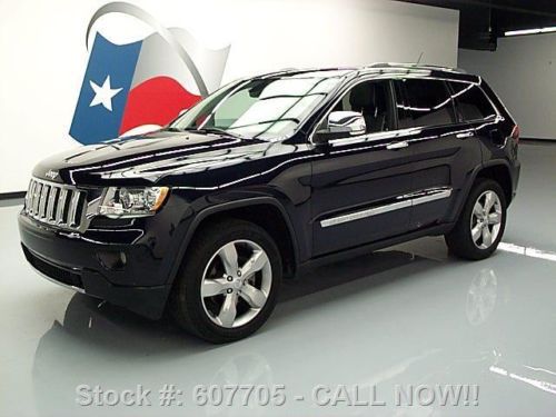 2011 jeep grand cherokee overland 4x4 pano roof nav 32k texas direct auto