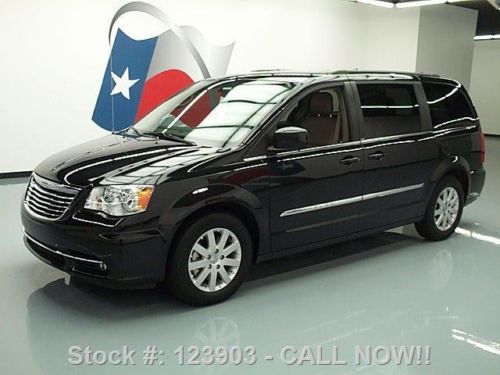 2014 chrysler town &amp; country touring rear cam dvd 14k texas direct auto