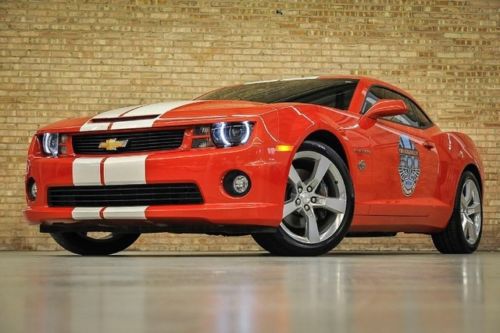 2010 chevrolet camaro indy 500 pace car limited edition coupe! rare! 1ownr! wow!