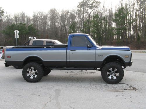 1970 chevrolet c10 pickup lifted 4x4 look!!!!