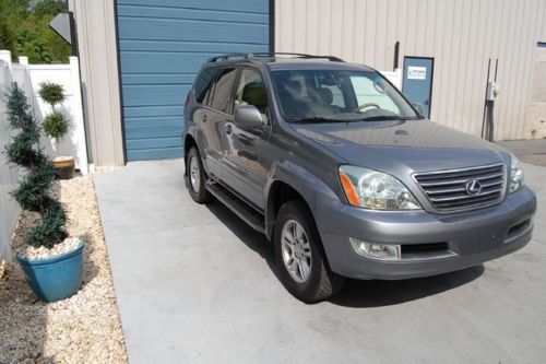 04 gx470 navigation sunroof leather cd tow hitch 4x4 awd suv knoxville tn 03 05