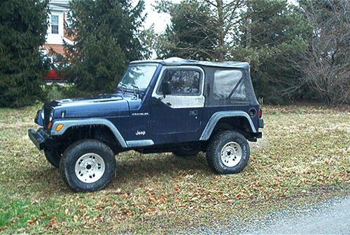 1997 jeep wrangler se sport utility 2-door 2.5l