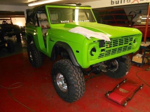 Sell used 1971 Ford Bronco Lime Green Monster in ...