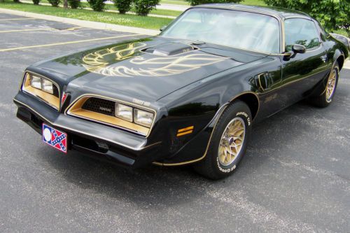 1977 pontiac trans am y82 &#034;bandit&#034; special edition 4-speed only 17k orig. miles