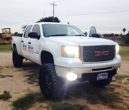 2008 gmc sierra 2500hd duramax 6.6l turbodiesel lifted z71 4x4 deleted stack