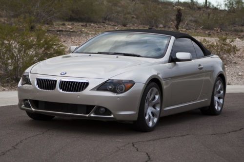 2007 bmw 650i convertible / sports package