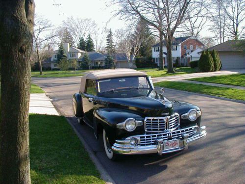 1948 lincoln 876h series continental 4.8l