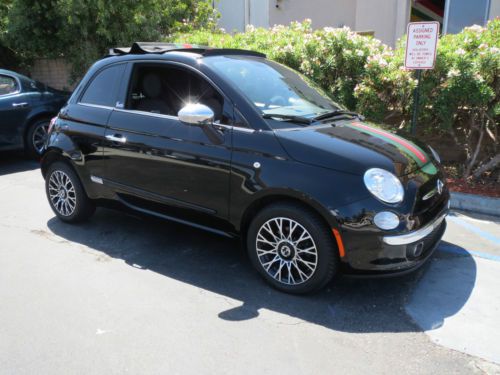2012 fiat 500 convertible gucci limited edition