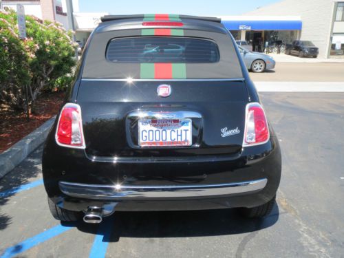 En effektiv krans skab Sell used 2012 Fiat 500 Convertible Gucci Limited Edition in La Jolla,  California, United States, for US $17,850.00