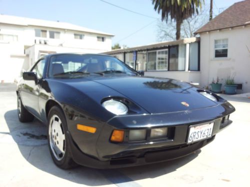 Porsche 928 s coupe v8 automatic sunroof 1986 purrs like a cat