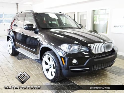 07 bmw x5 4.8i navi gps sport pack heated cooled seats pano roof rear dvd