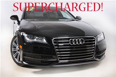 2012 audi a7 prestige - low miles - supercharged - wow!!