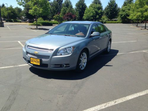 2009 chevrolet malibu ltz sedan 4-door 2.4l leather tow tone interior. 09 chevy