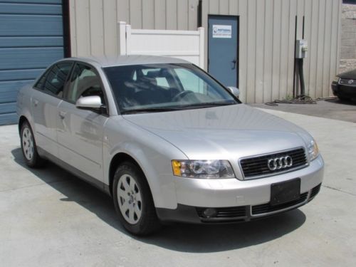 03 audi a4 1.8l turbo 5 speed manual 31 mpg 1.8 t man fwd used cars knoxville tn