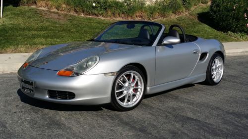 Silver 986 boxster 5spd, low miles, wheel package, new hankook tires!