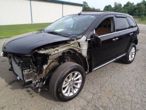 2013 lincoln mkx awd sport utility 4-door 3.7l salvage, damaged, wrecked