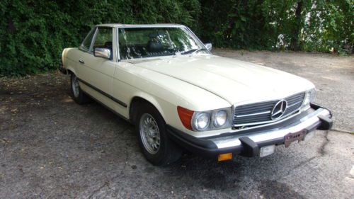 1980 mercedes-benz 450sl convertible w/ hard top no reserve 45 photos