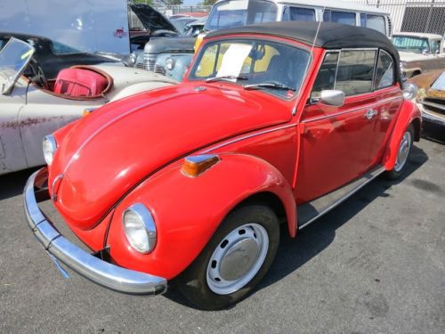 1971 vw bug beetle convertible