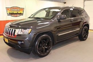 2011 jeep grand cherokee black navigation leather camera new 20&#034; srt wheels tire