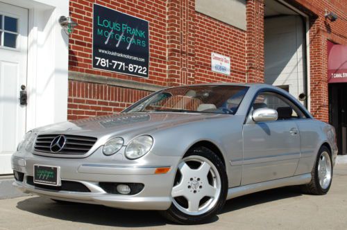 One owner cl500 amg sport $99,890 window sticker included a/c seats! keyless go
