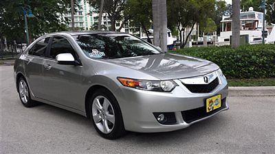 Acura tsx technology navi back up cam leather 6 speed fast clean carfax