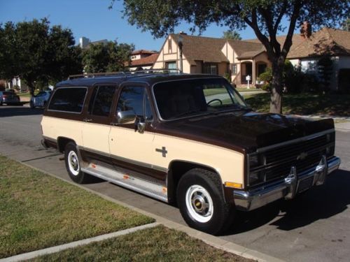 Purchase used 1984 Chevrolet Suburban 2500 Low Miles in ... Purchase used 1984 Chevrolet Suburban 2500 Low Miles in ...
