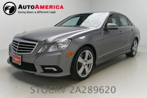 2011 mercedes e350 sport 27k low miles nav sunroof rearcam htd seats one 1 owner