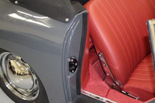 RESTORED T5 CABRIOLET SLATE GREY/ RED LEATHER BEAUTIFUL SOLID GARAGED CAL 356B, image 13