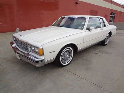 1984 chevrolet caprice classic 2dr landau