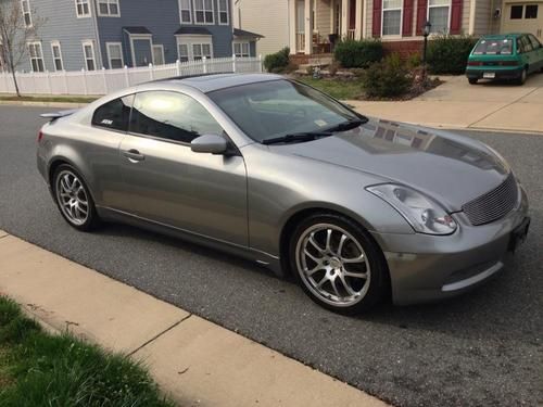 2005 infiniti g35 coupe with sport package (28 mpg, 300+ hp)