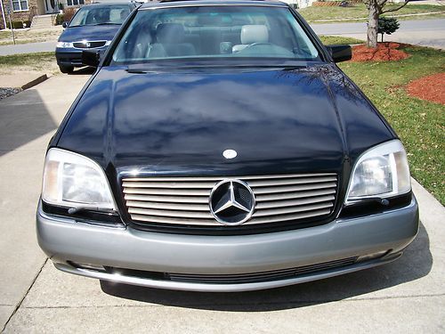 1993 mercedes-benz 600sec base coupe 2-door 6.0l