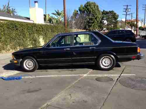 Purchase Used 1984 Bmw 733i In Los Angeles California