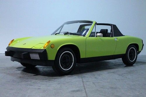 1974 porsche 914 1.8 - low miles, rare ravenna green