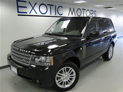 2010 rover hse awd!! nav rear-cam heated-sts push-button 6-cd 1-owner warranty!!