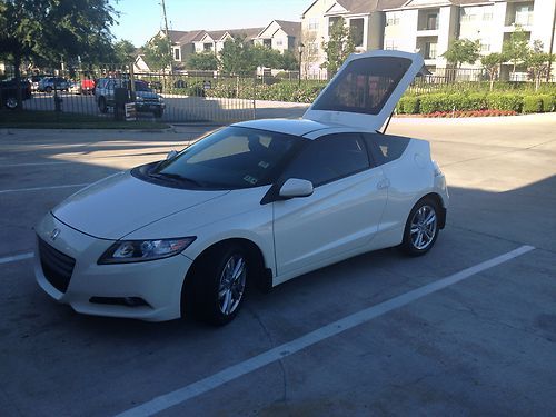 2011 honda cr-z, clear, low mileage,no reserve sport power 2dr style hybrid