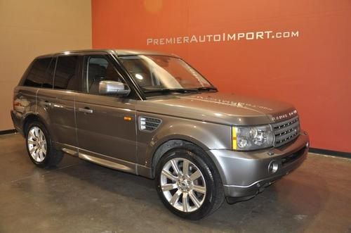 2008 land rover range rover sport hse 4.4l nr looks new fully loaded options!!!
