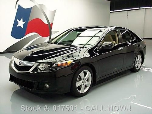 2010 acura tsx tech sunroof nav rear cam xenons 31k mi texas direct auto