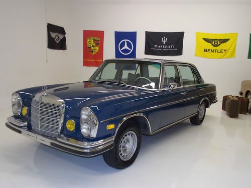 1970 mercedes-benz 300sel 6.3 with only 80k miles same owner since 1997