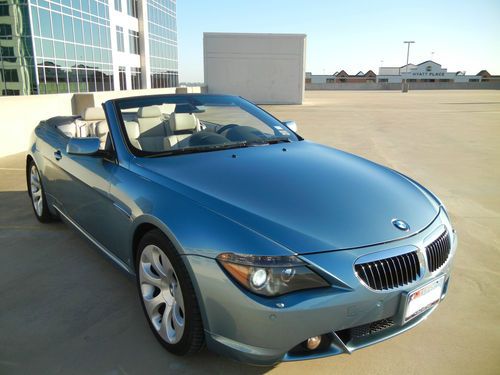 Bmw 645ci convertible - excellent condition - must sell